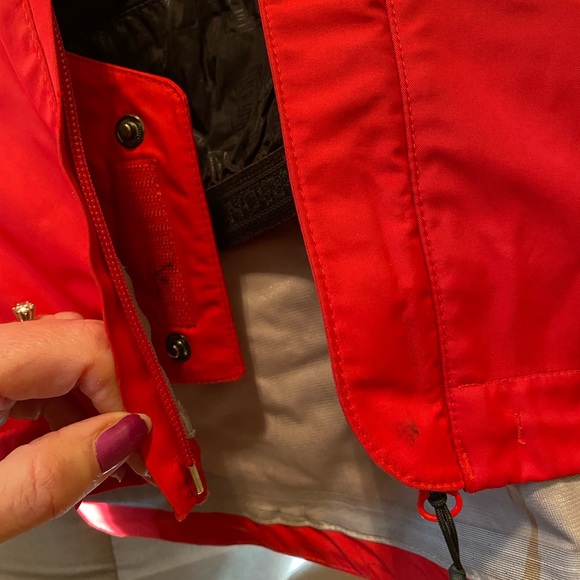 🔥Sale🔥 Karbon Red Jacket (Shell Only) Removable Hood Ski Snowboard Winter - Picture 7 of 17